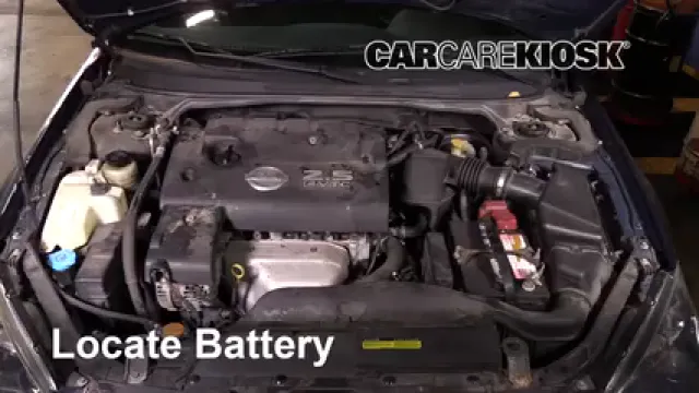 2005 Nissan Altima S 2.5L 4 Cyl. Batería Encendido de puente